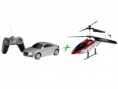 À Vista R$ 139,75 - Helicóptero Supremus Beta Estrela + Famous Car - com Controle Remoto